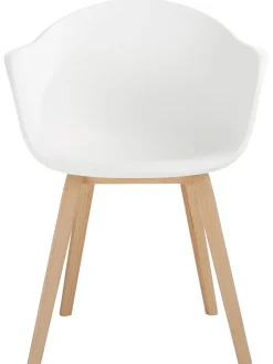 Silla Con Reposabrazos De Plastico Claire