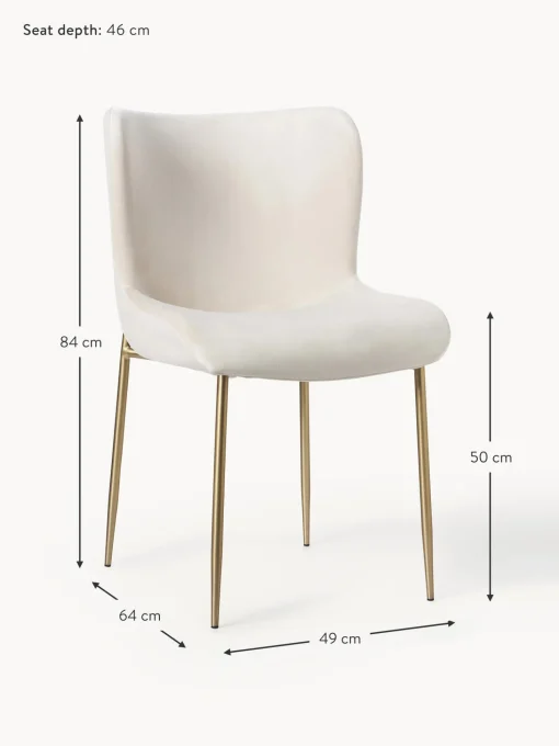 Silla De Terciopelo Tess