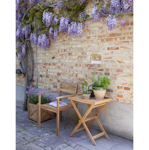 Silla Para Exterior De Teca Oxford