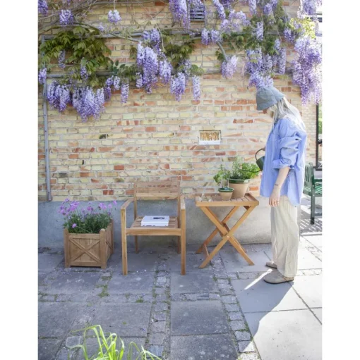 Silla Para Exterior De Teca Oxford