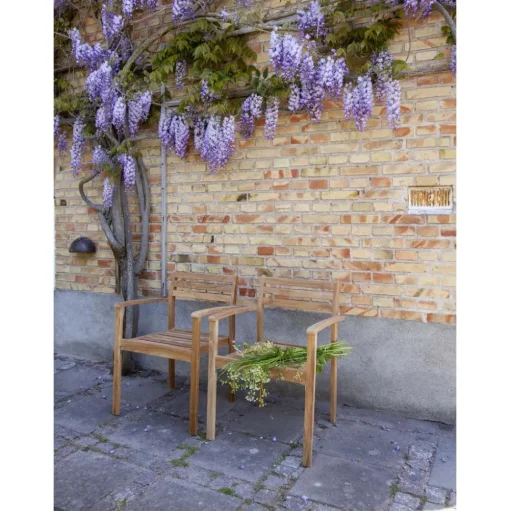 Silla Para Exterior De Teca Oxford