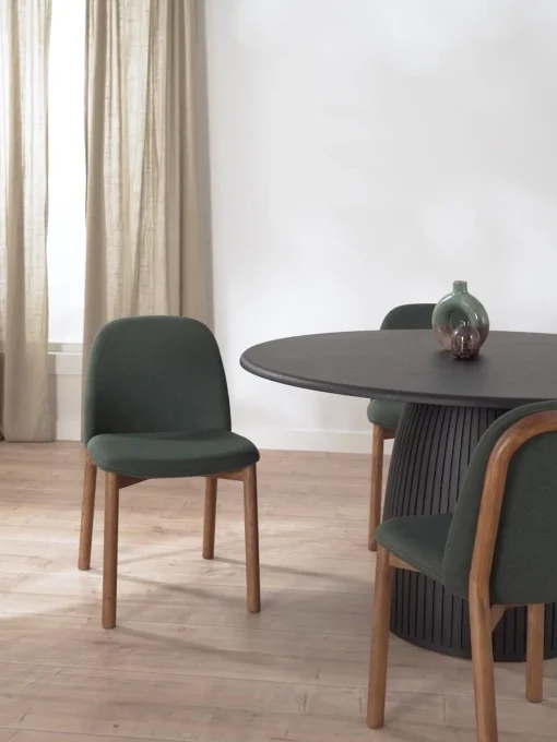 Silla Tapizada De Madera De Fresno Julie