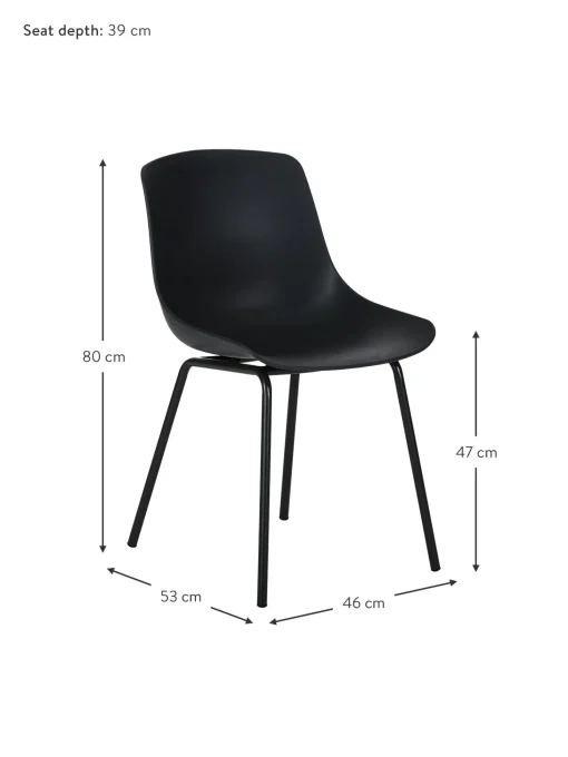Sillas De Plastico Joe, 2 Uds.