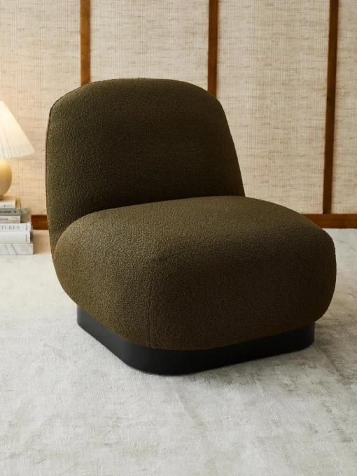 Sillon Coctel En Tejido Bloucle Elsie