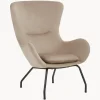 Sillon Orejero De Terciopelo Wing