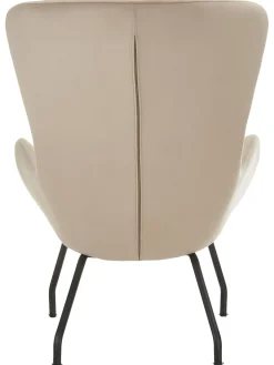 Sillon Orejero De Terciopelo Wing
