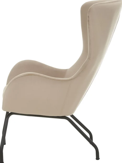 Sillon Orejero De Terciopelo Wing