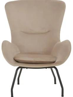 Sillon Orejero De Terciopelo Wing