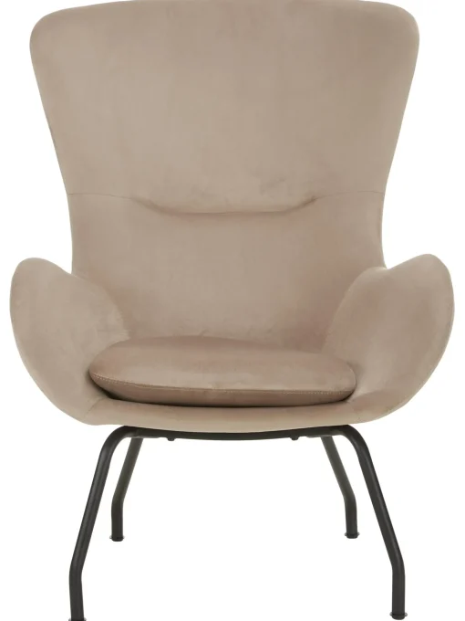 Sillon Orejero De Terciopelo Wing