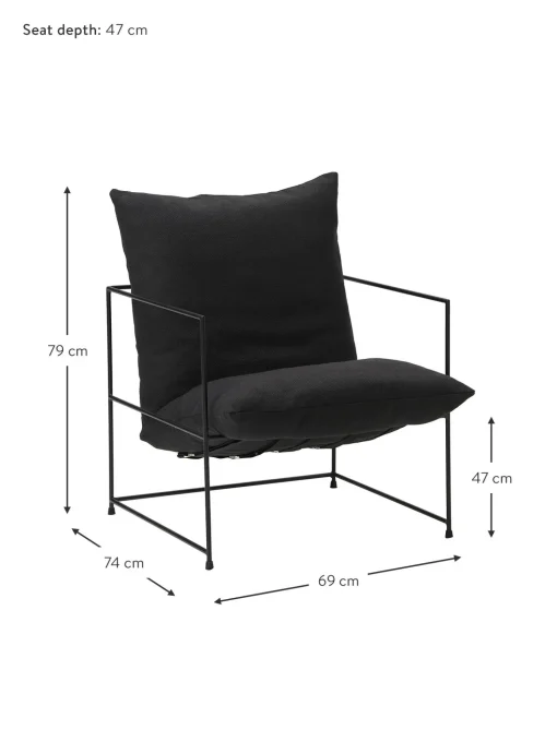 Sillon Tapizado Wayne
