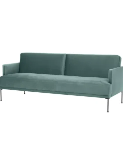 Sofa Cama De Terciopelo Fluente (3 Plazas)