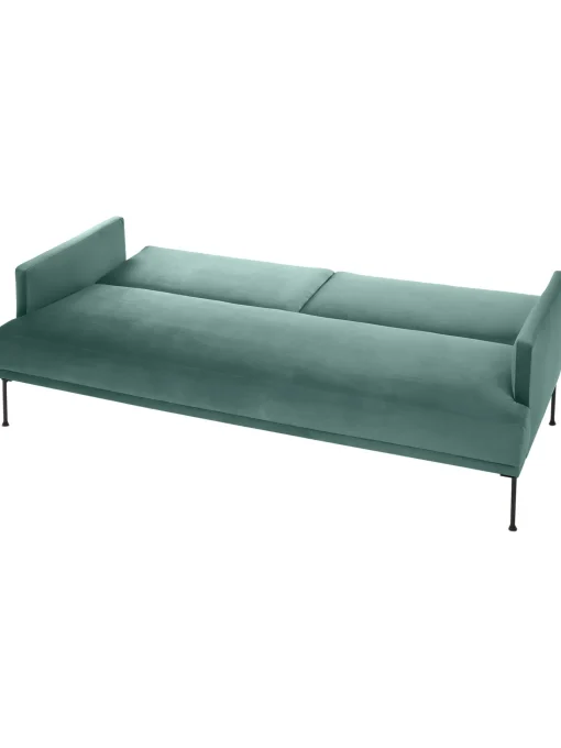 Sofa Cama De Terciopelo Fluente (3 Plazas)