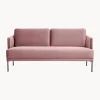 Sofa De Terciopelo Fluente (2 Plazas)