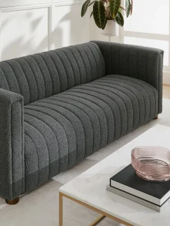 Sofa En Tejido Boucle Antonio (3 Plazas)