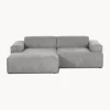 Sofa Rinconera De Pana Melva (3 Plazas)