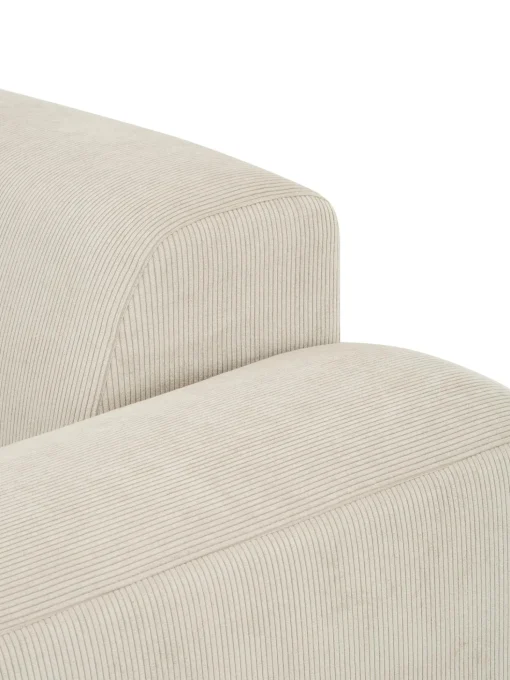 Sofa Rinconera De Pana Melva (3 Plazas)