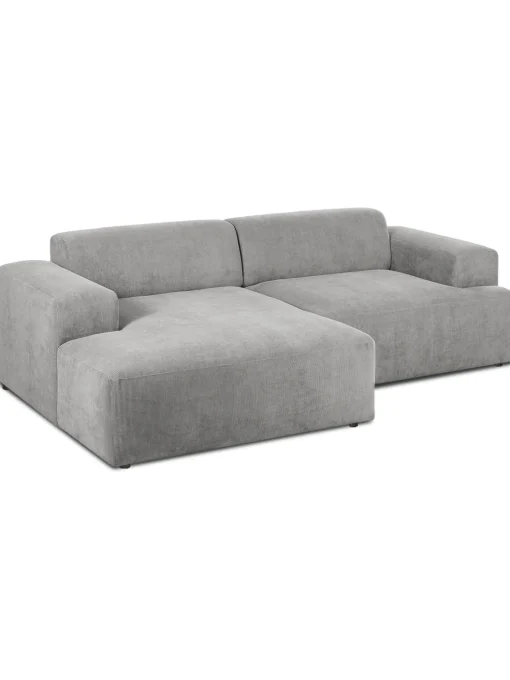 Sofa Rinconera De Pana Melva (3 Plazas)