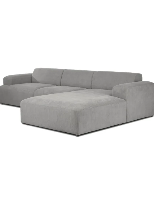 Sofa Rinconera De Pana Melva (4 Plazas)