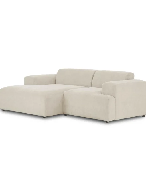 Sofa Rinconera De Pana Melva (3 Plazas)