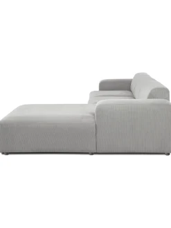 Sofa Rinconera De Pana Melva (4 Plazas)