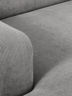 Sofa Rinconera De Pana Melva (3 Plazas)