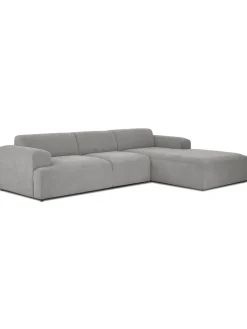 Sofa Rinconera De Pana Melva (4 Plazas)