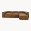 Sofa Rinconera Modular De Cuero Lennon (4 Plazas)