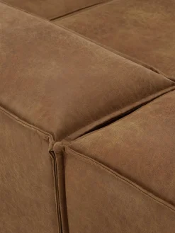 Sofa Rinconera Modular De Cuero Lennon (4 Plazas)