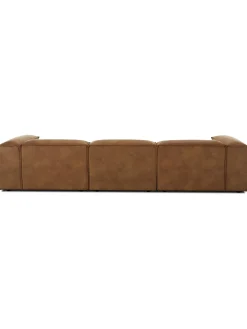 Sofa Rinconera Modular De Cuero Lennon (4 Plazas)