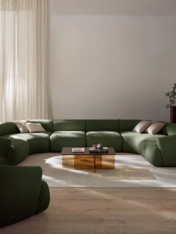 Sofa Rinconera Modular Grande En Tejido Boucle Sofia