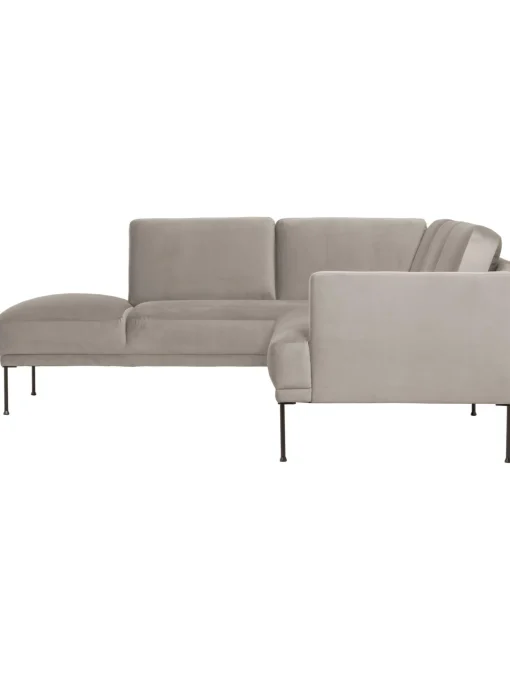 Sofa Rinconero De Terciopelo Fluente