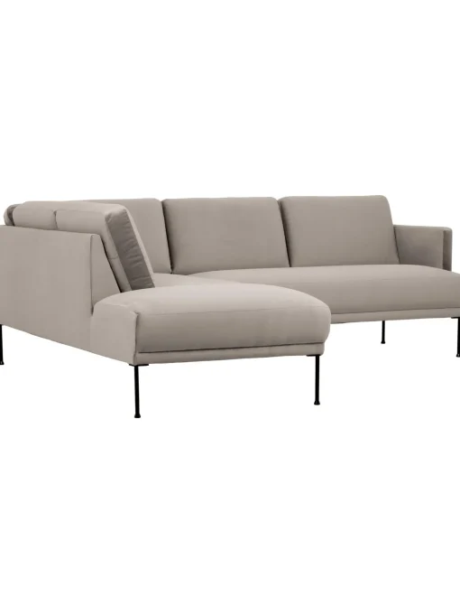 Sofa Rinconero De Terciopelo Fluente