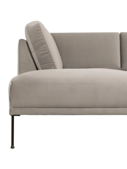 Sofa Rinconero De Terciopelo Fluente