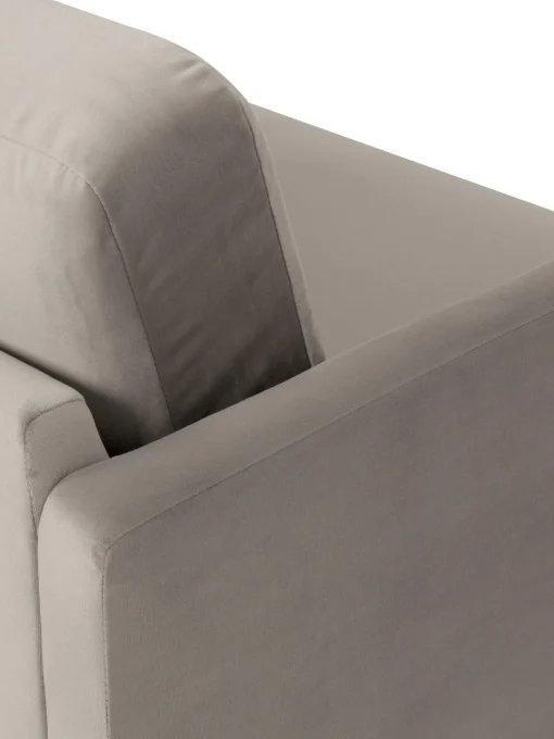 Sofa Rinconero De Terciopelo Fluente
