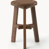 Taburete De Madera De Acacia Dingklik