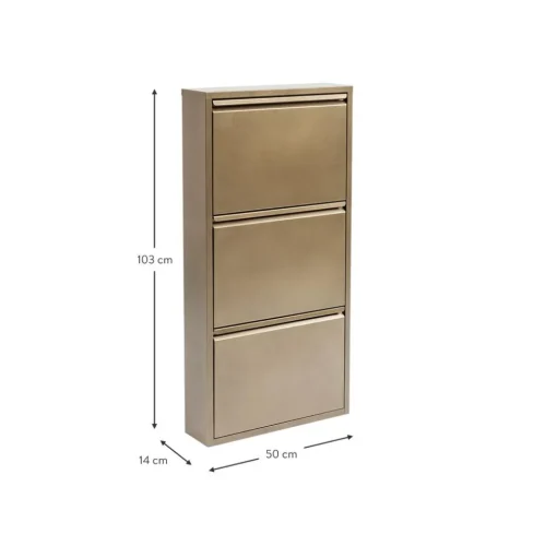 Zapatero De Pared Caruso, Puertas Abatibles