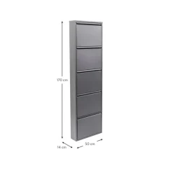 Zapatero De Pared Caruso, Puertas Abatibles