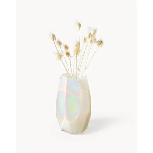 Jarron Ridiscente De Diseno Luster