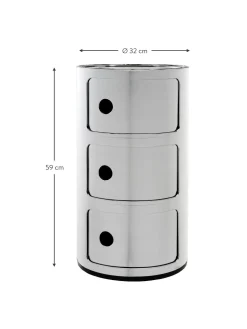 Mesa Auxiliar De Diseno Componibili, 3 Modulos