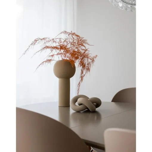 Pieza Decorativa De Ceramica Knot
