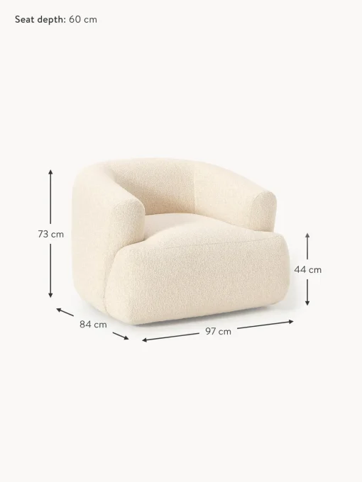 Sillon En Tejido Boucle Sofia