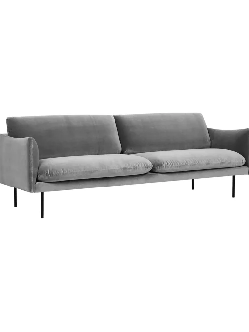 Sofa De Terciopelo Moby (3 Plazas)