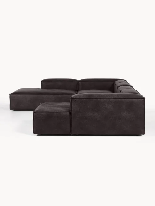 Sofa Rinconera Modular De Cuero Reciclado Lennon